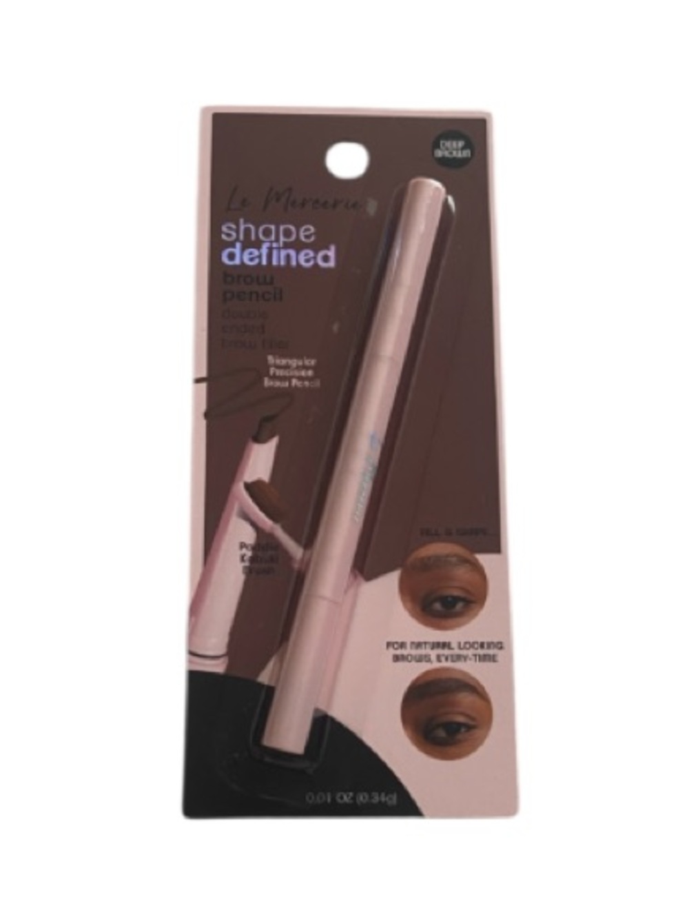 Le Mercerie Shape Defined Brow Pencil - Deep Brown